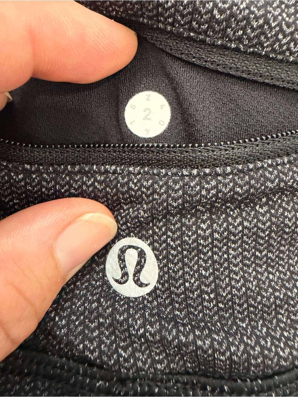 lululemon athletica women’s size 2 leggings Black Heather